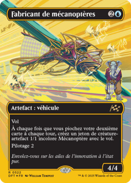 Fabricant de mécanoptères - Aetherdrift