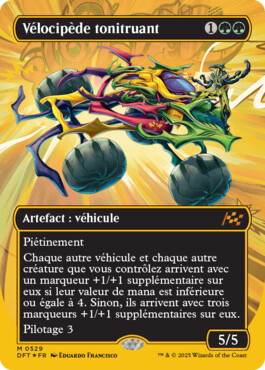 Vélocipède tonitruant - Aetherdrift