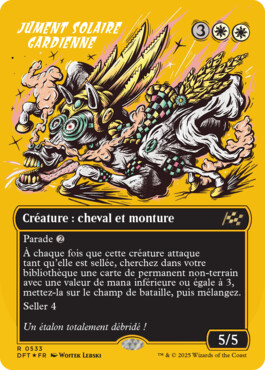Jument solaire gardienne - Aetherdrift