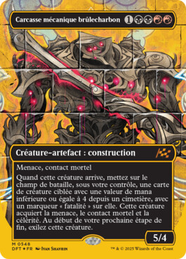 Carcasse mécanique brûlecharbon - Aetherdrift