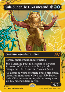 Sab-Sunen, le Luxa incarné - Aetherdrift