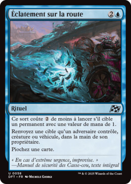 Éclatement sur la route - Aetherdrift