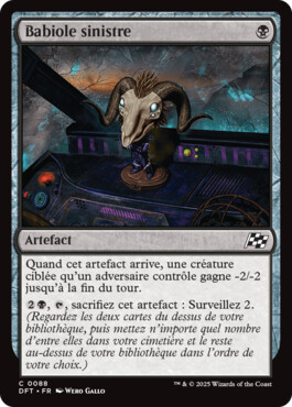 Babiole sinistre - Aetherdrift