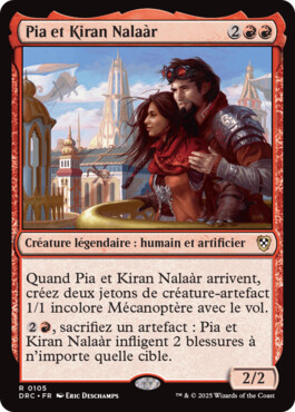 Pia et Kiran Nalaàr - Aetherdrift Commander