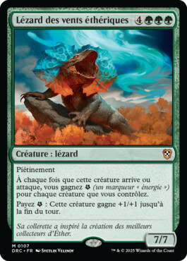 Lézard des vents éthériques - Aetherdrift Commander