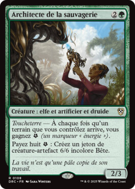 Architecte de la sauvagerie - Aetherdrift Commander