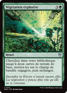 Végétation explosive - Aetherdrift Commander