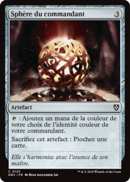 Sphère du commandant - Aetherdrift Commander