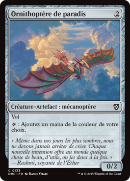 Ornithoptère de paradis - Aetherdrift Commander