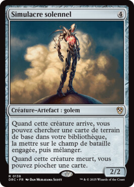 Simulacre solennel - Aetherdrift Commander