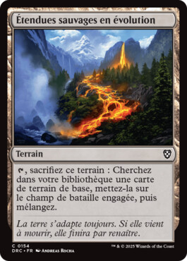 Étendues sauvages en évolution - Aetherdrift Commander