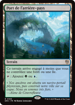 Port de l'arrière-pays - Aetherdrift Commander