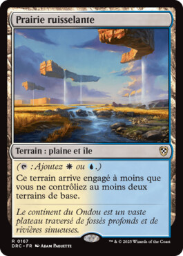 Prairie ruisselante - Aetherdrift Commander