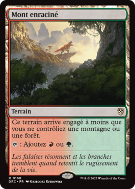 Mont enraciné - Aetherdrift Commander