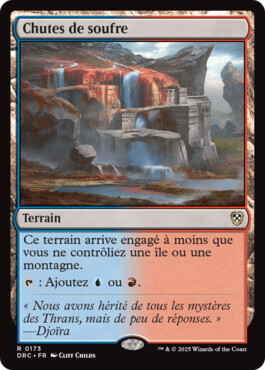 Chutes de soufre - Aetherdrift Commander