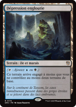 Dépression engloutie - Aetherdrift Commander