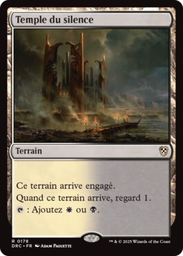 Temple du silence - Aetherdrift Commander