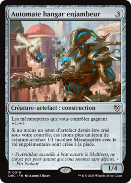 Automate hangar enjambeur - Aetherdrift Commander