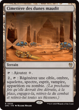 Cimetière des dunes maudit - Aetherdrift Commander