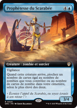 Prophétesse du Scarabée - Aetherdrift Commander