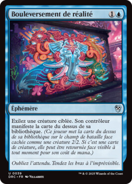Bouleversement de réalité - Aetherdrift Commander