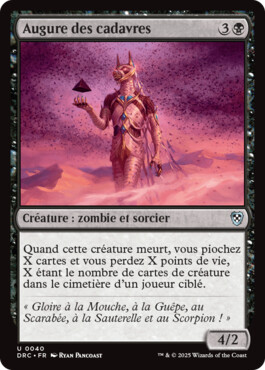 Augure des cadavres - Aetherdrift Commander