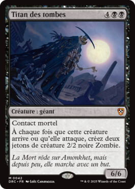 Titan des tombes - Aetherdrift Commander
