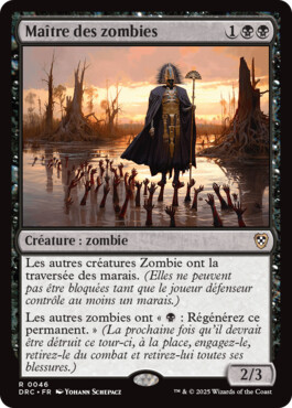 Maître des zombies - Aetherdrift Commander