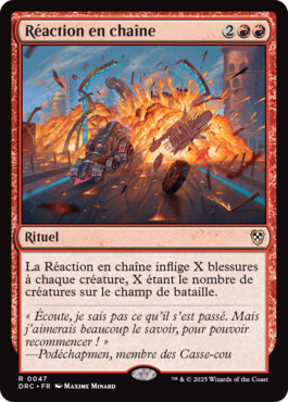 Réaction en chaîne - Aetherdrift Commander