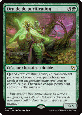 Druide de purification - Aetherdrift Commander