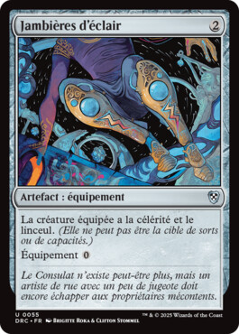 Jambières d'éclair - Aetherdrift Commander