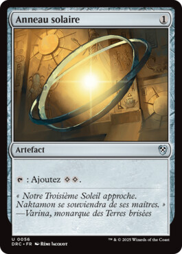 Anneau solaire - Aetherdrift Commander