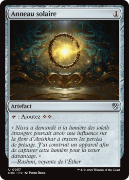 Anneau solaire - Aetherdrift Commander