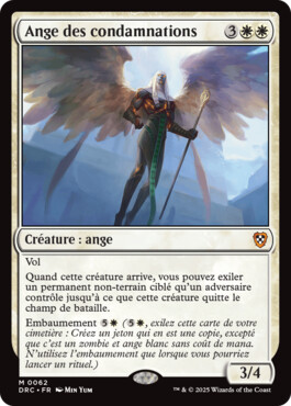Ange des condamnations - Aetherdrift Commander