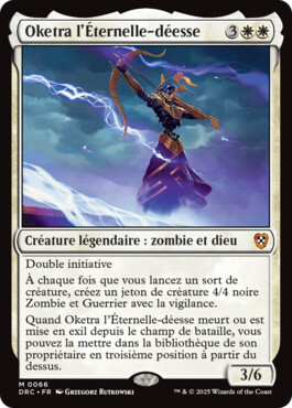 Oketra l'Éternelle-déesse - Aetherdrift Commander