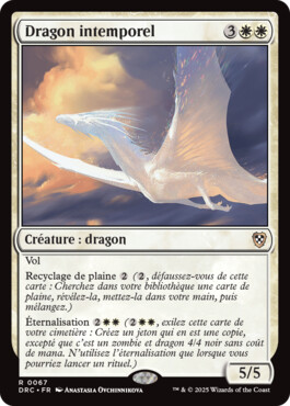 Dragon intemporel - Aetherdrift Commander