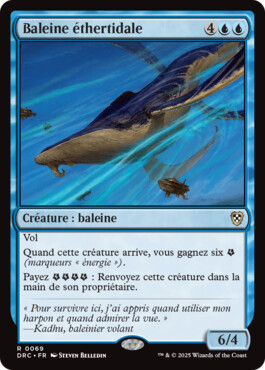 Baleine éthertidale - Aetherdrift Commander