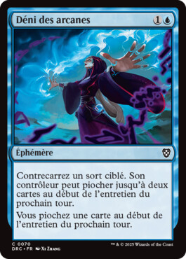 Déni des arcanes - Aetherdrift Commander