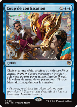 Coup de confiscation - Aetherdrift Commander