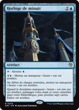 Horloge de minuit - Aetherdrift Commander