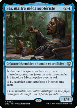 Sai, maître mécanoptériste - Aetherdrift Commander
