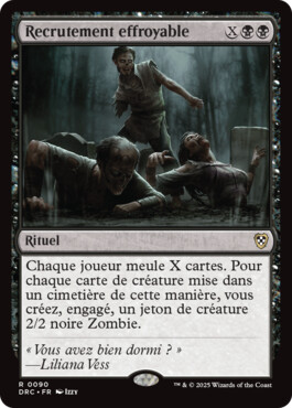 Recrutement effroyable - Aetherdrift Commander