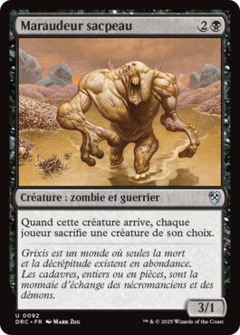 Maraudeur sacpeau - Aetherdrift Commander