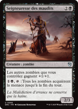 Seigneuresse des maudits - Aetherdrift Commander