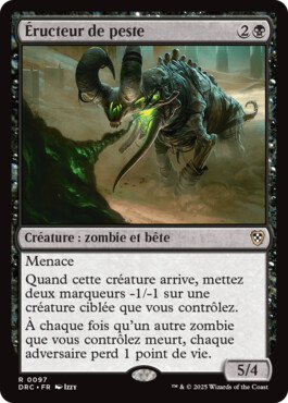 Éructeur de peste - Aetherdrift Commander