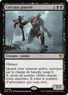 Carcasse pourrie - Aetherdrift Commander