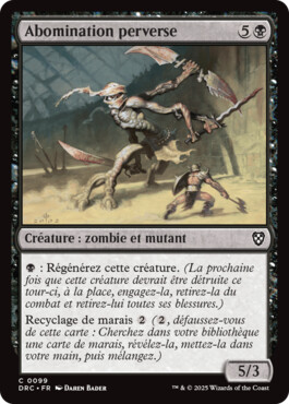 Abomination perverse - Aetherdrift Commander