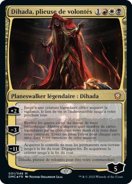 Dihada, plieuse de volontés - Dominaria Uni Commander