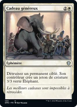 Cadeau généreux - Dominaria Uni Commander