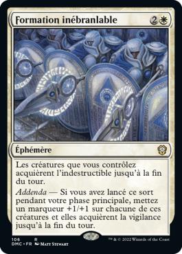 Formation inébranlable - Dominaria Uni Commander